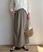 【エルビーシー/LBC】のジャカードIラインスカート 人気、トレンドファッション・服の通販 founy(ファニー) ファッション Fashion レディースファッション WOMEN スカート Skirt カットソー Cut And Sew シンプル Simple ジャカード Jacquard ジャケット Jacket ロング Long 無地 Plain Color thumbnail グレー|ID: prp329100004533593 ipo3291000000032042956