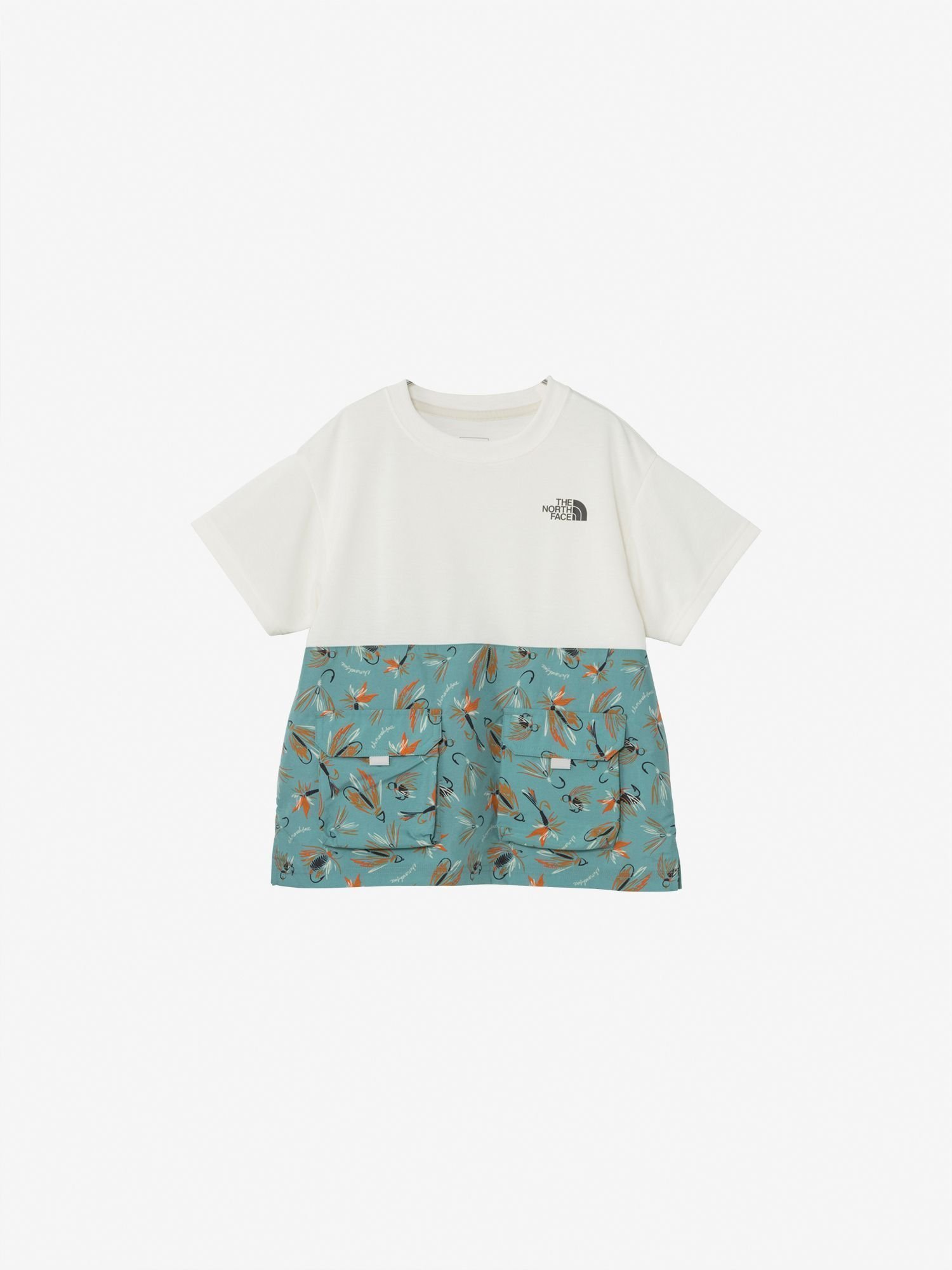 【ザ ノース フェイス/THE NORTH FACE / KIDS】のアドベンチャーティー(キッズ) インテリア・キッズ・メンズ・レディースファッション・服の通販 founy(ファニー) 　ファッション　Fashion　キッズファッション　KIDS　ハンカチ　Handkerchief　フラップ　Flap　ポケット　Pocket　ホワイトデューン|ID: prp329100004533606 ipo3291000000032174050