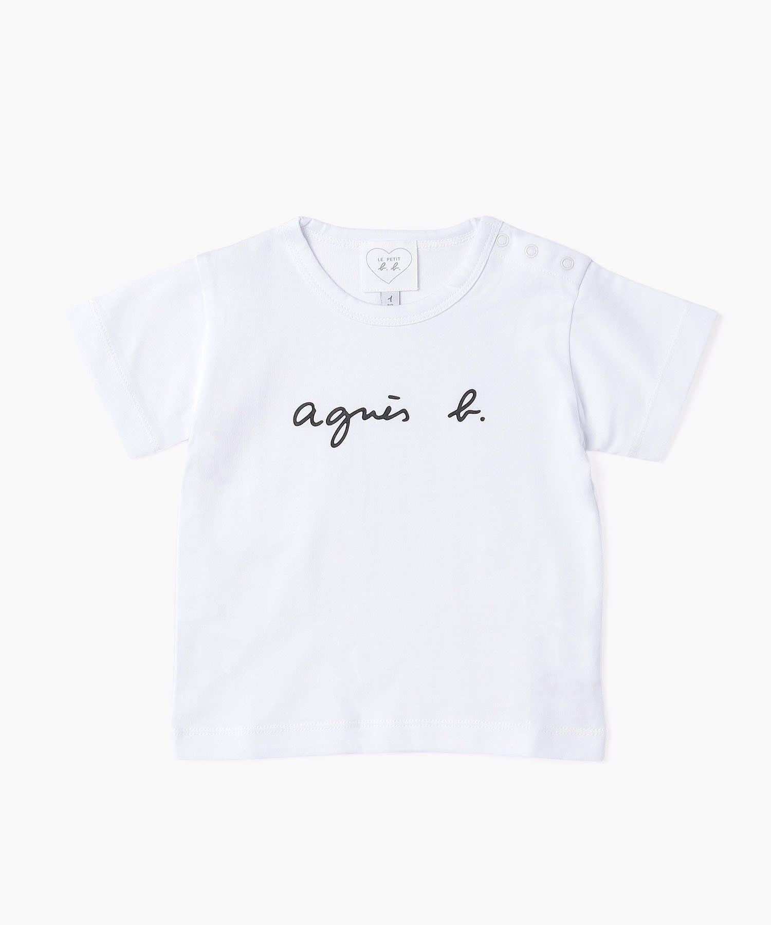 【アニエスベー ファム/agnes b. / KIDS】のS137 L TS ベビー Tシャツ インテリア・キッズ・メンズ・レディースファッション・服の通販 founy(ファニー) 　ファッション　Fashion　キッズファッション　KIDS　ギフト プレゼント　Gift Present　ショルダー　Shoulder　シンプル　Simple　プリント　Print　ベビー　Baby　ベーシック　Basic　人気　Popularity　半袖　Short Sleeve　定番　Standard　ホワイト|ID: prp329100004533612 ipo3291000000032043023