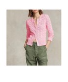【ラルフローレン/RALPH LAUREN】のケーブルニット コットン クルーネック カーディガン 人気、トレンドファッション・服の通販 founy(ファニー) ファッション Fashion レディースファッション WOMEN トップス・カットソー Tops/Tshirt ニット Knit Tops カーディガン Cardigans カフス Cuffs カーディガン Cardigan スリム Slim フィット Fit リブニット Rib Knit 長袖 Long Sleeve thumbnail 650ピンク|ID: prp329100004533629 ipo3291000000032043084