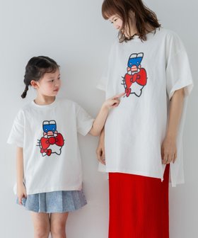 【ローリーズファーム/LOWRYS FARM / KIDS】の【HELLO KITTY】BIGT_MOM 人気、トレンドファッション・服の通販 founy(ファニー) ファッション Fashion キッズファッション KIDS コラボ Collaboration プリント Print リボン Ribbon 人気 Popularity |ID:prp329100004533671