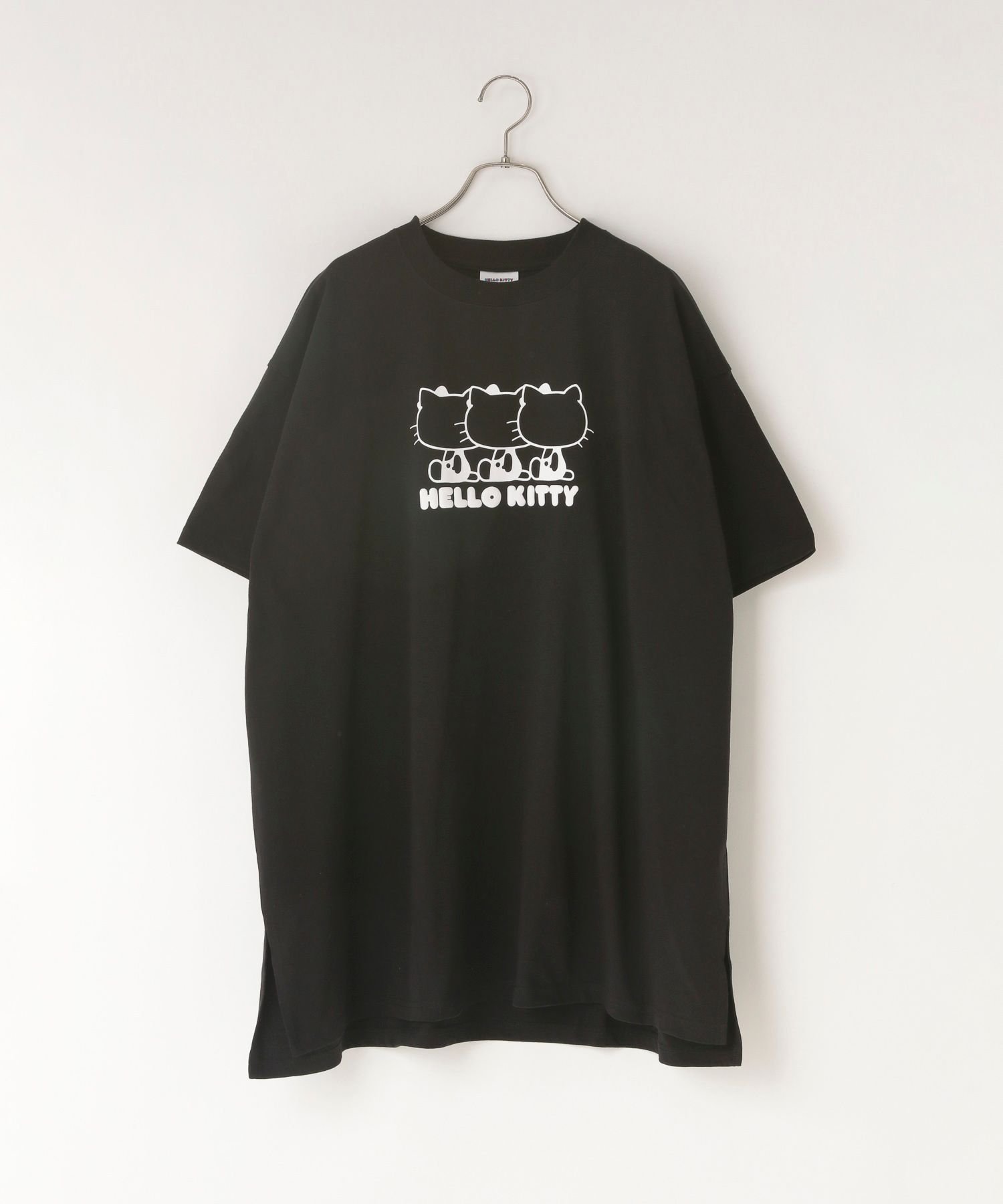 【ローリーズファーム/LOWRYS FARM / KIDS】の【HELLO KITTY】BIGT_MOM インテリア・キッズ・メンズ・レディースファッション・服の通販 founy(ファニー) 　ファッション　Fashion　キッズファッション　KIDS　コラボ　Collaboration　プリント　Print　リボン　Ribbon　人気　Popularity　ブラック09)|ID: prp329100004533671 ipo3291000000032043238