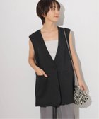 【ジャーナルスタンダード レリューム/JOURNAL STANDARD relume】の《追加2》ノーカラージレ ブラック|ID: prp329100004533680 ipo3291000000032608053
