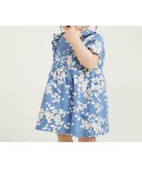 【プチバトー/PETIT BATEAU / KIDS】のワンピース ブルマセット 人気、トレンドファッション・服の通販 founy(ファニー) ファッション Fashion キッズファッション KIDS ワンピース Dress/Kids フリル Frills プリント Print 春 Spring |ID:prp329100004533685