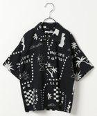 【ベイフロー/BAYFLOW / KIDS】のセットアップで着用可能 リゾート柄シャツ(KIDS) 人気、トレンドファッション・服の通販 founy(ファニー) ファッション Fashion キッズファッション KIDS おすすめ Recommend ショーツ Shorts セットアップ Set Up ビーチ Beach ボトム Bottom ポケット Pocket リゾート Resort ワイド Wide 半袖 Short Sleeve 夏 Summer thumbnail ブラック19|ID: prp329100004533688 ipo3291000000032043303