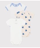 【プチバトー/PETIT BATEAU / KIDS】の半袖ボディ3枚組 人気、トレンドファッション・服の通販 founy(ファニー) ファッション Fashion キッズファッション KIDS ギフト プレゼント Gift Present 人気 Popularity 半袖 Short Sleeve thumbnail マルチカラー1|ID: prp329100004533695 ipo3291000000032043334