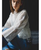 【ロートレ アモン/LAUTRE AMONT】のレースクロップドブラウス≪洗濯機で洗える≫ 人気、トレンドファッション・服の通販 founy(ファニー) ファッション Fashion レディースファッション WOMEN トップス・カットソー Tops/Tshirt シャツ/ブラウス Shirts/Blouses おすすめ Recommend コンパクト Compact デニム Denim バランス Balance ワイド Wide 洗える Washable thumbnail ホワイト|ID: prp329100004533701 ipo3291000000032043357