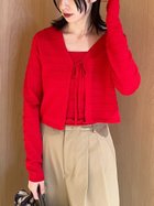 【フレイ アイディー/FRAY I.D】のシルクブレンドアンサンブルニット RED[046]|ID: prp329100004533724 ipo3291000000032608589