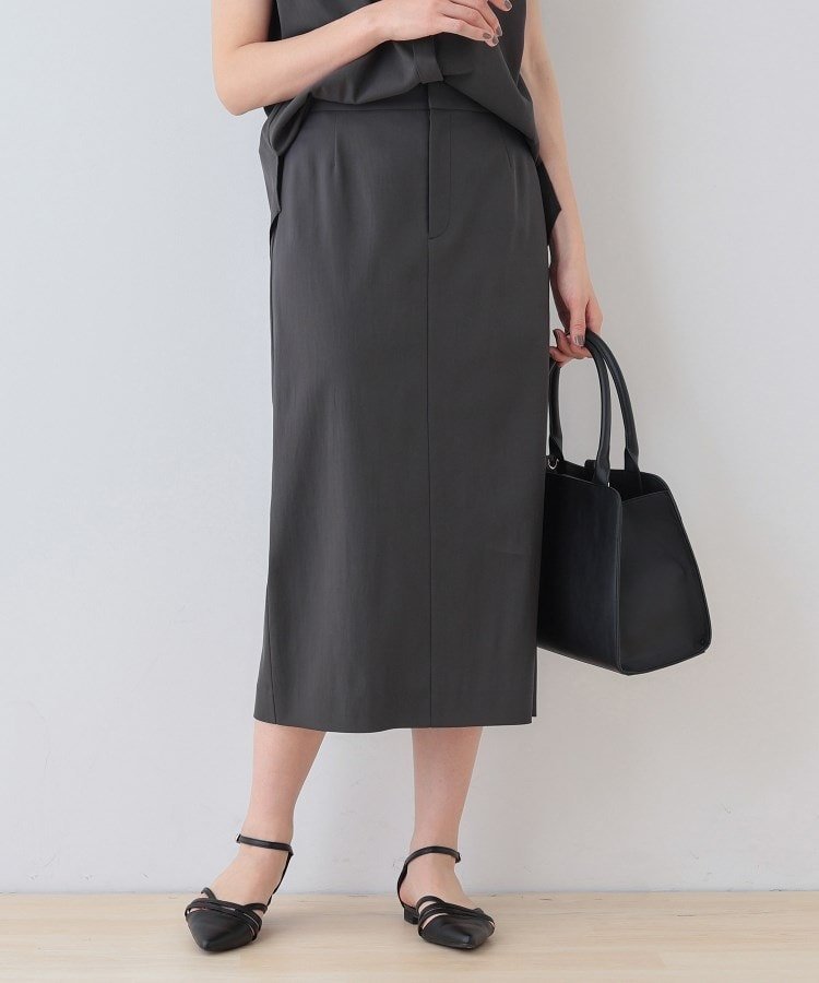 【インディヴィ/INDIVI】の春SALE!【洗える/SETUP可能/UVケア】ストレートラインスカート 人気、トレンドファッション・服の通販 founy(ファニー) 　ファッション　Fashion　レディースファッション　WOMEN　セットアップ　Setup　スカート　Skirt　おすすめ　Recommend　キュプラ　Cupra　シンプル　Simple　ジャケット　Jacket　スタイリッシュ　Stylish　ストレッチ　Stretch　ストレート　Straight　バランス　Balance　ポケット　Pocket　人気　Popularity　春　Spring　洗える　Washable　ビジネス 仕事 通勤　Business　 other-1|ID: prp329100004533739 ipo3291000000032225284