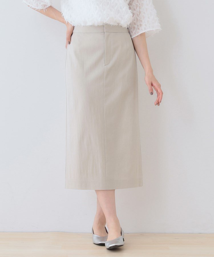 【インディヴィ/INDIVI】の春SALE!【洗える/SETUP可能/UVケア】ストレートラインスカート インテリア・キッズ・メンズ・レディースファッション・服の通販 founy(ファニー) 　ファッション　Fashion　レディースファッション　WOMEN　セットアップ　Setup　スカート　Skirt　おすすめ　Recommend　キュプラ　Cupra　シンプル　Simple　ジャケット　Jacket　スタイリッシュ　Stylish　ストレッチ　Stretch　ストレート　Straight　バランス　Balance　ポケット　Pocket　人気　Popularity　春　Spring　洗える　Washable　ビジネス 仕事 通勤　Business　ベージュ|ID: prp329100004533739 ipo3291000000032225288