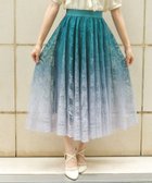 【アクシーズファム/axes femme】のグラデレースサーキュラーSK 人気、トレンドファッション・服の通販 founy(ファニー) ファッション Fashion レディースファッション WOMEN スカート Skirt イエロー Yellow グラデーション Gradation レース Race 今季 This Season thumbnail ブルーグリーン|ID: prp329100004533750 ipo3291000000032043578