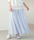 【エルーラ/Elura】のセミシアボリュームスカート 低身長サイズあり /420603 人気、トレンドファッション・服の通販 founy(ファニー) ファッション Fashion レディースファッション WOMEN スカート Skirt 夏 Summer thumbnail ライトブルー82|ID: prp329100004533769 ipo3291000000032043646