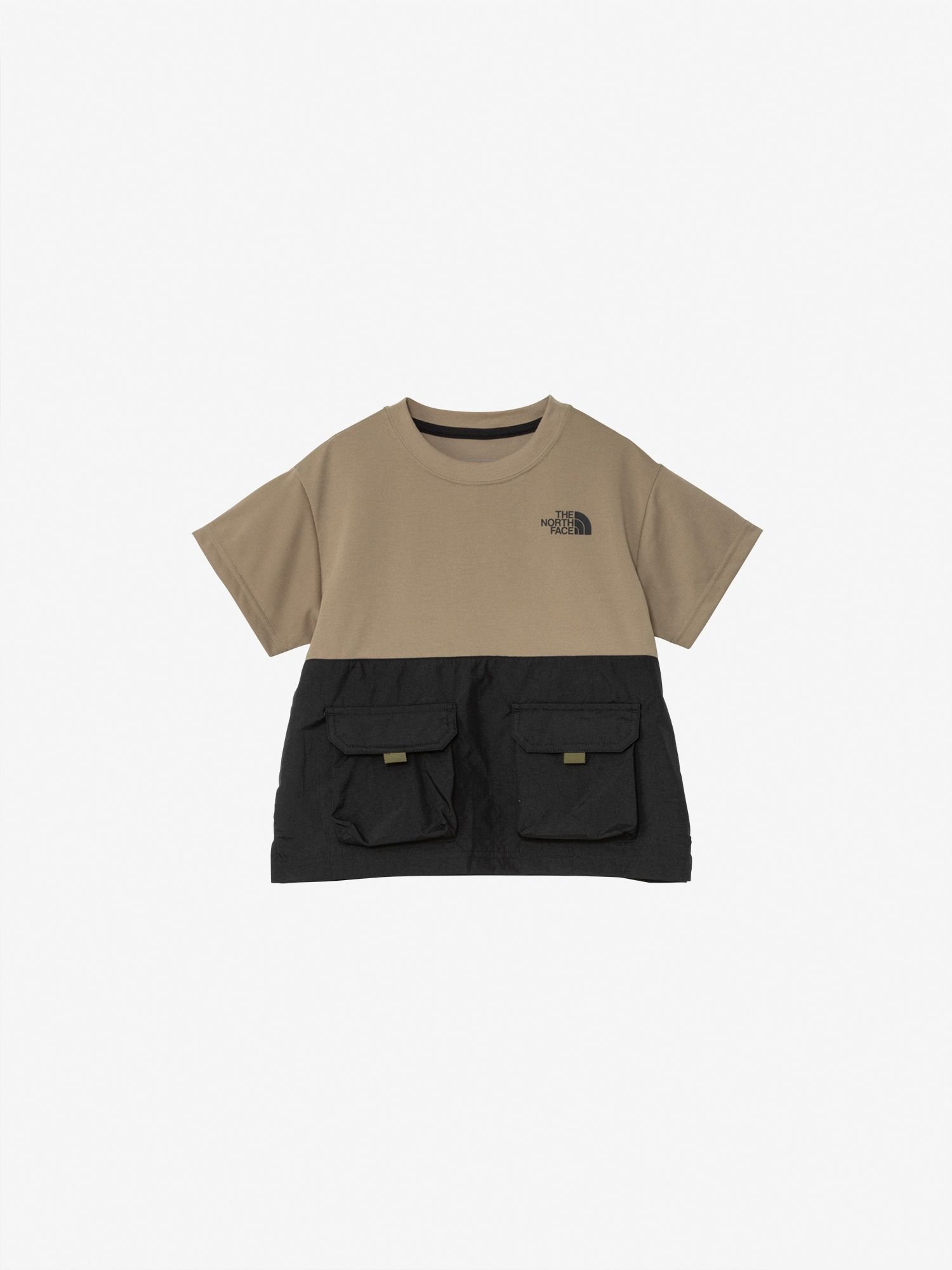【ザ ノース フェイス/THE NORTH FACE / KIDS】のトドラーアドベンチャーティー(キッズ) インテリア・キッズ・メンズ・レディースファッション・服の通販 founy(ファニー) 　ファッション　Fashion　キッズファッション　KIDS　ハンカチ　Handkerchief　フラップ　Flap　ポケット　Pocket　クラシックカーキ|ID: prp329100004533789 ipo3291000000032174871