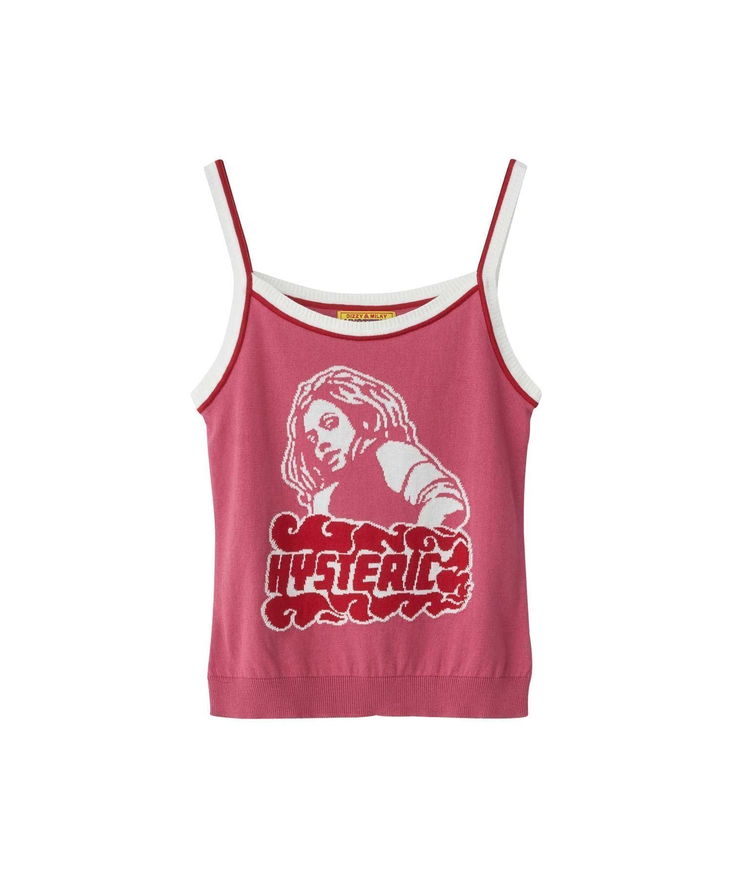 【ヒステリックグラマー/HYSTERIC GLAMOUR】のVIXEN GIRLジャカード キャミソール 人気、トレンドファッション・服の通販 founy(ファニー) 　ファッション　Fashion　レディースファッション　WOMEN　トップス・カットソー　Tops/Tshirt　キャミソール / ノースリーブ　No Sleeves　キャミソール　Camisole　ジャカード　Jacquard　ラップ　Wrap　抗菌　Antibacterial　 other-1|ID: prp329100004533802 ipo3291000000032043765