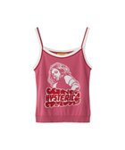 【ヒステリックグラマー/HYSTERIC GLAMOUR】のVIXEN GIRLジャカード キャミソール 人気、トレンドファッション・服の通販 founy(ファニー) ファッション Fashion レディースファッション WOMEN トップス・カットソー Tops/Tshirt キャミソール / ノースリーブ No Sleeves キャミソール Camisole ジャカード Jacquard ラップ Wrap 抗菌 Antibacterial thumbnail ピンク|ID: prp329100004533802 ipo3291000000032043768