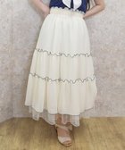 【アクシーズファム/axes femme】のフリルメロー楊柳シフォンスカート 人気、トレンドファッション・服の通販 founy(ファニー) ファッション Fashion レディースファッション WOMEN スカート Skirt おすすめ Recommend シフォン Chiffon シャーリング Shirring ティアードスカート Tiered Skirt 夏 Summer thumbnail 生成り|ID: prp329100004533821 ipo3291000000032043859