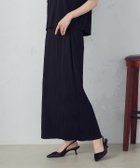 【コムサイズム/COMME CA ISM】のストレッチプリーツ ナロースカート / セットアップ対応 ブラック|ID: prp329100004533836 ipo3291000000032669809