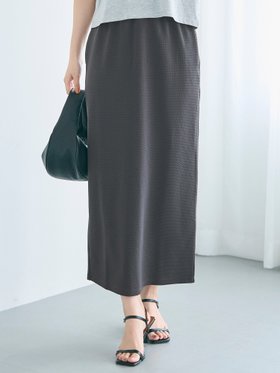 【コカ/COCA】のエンボス加工Iラインスカート 人気、トレンドファッション・服の通販 founy(ファニー) ファッション Fashion レディースファッション WOMEN スカート Skirt ポケット Pocket 定番 Standard |ID:prp329100004533847