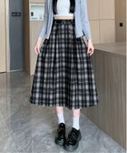【チェルカ/CERCA】のChiina/チェック プリーツ Aライン ロングスカート 人気、トレンドファッション・服の通販 founy(ファニー) ファッション Fashion レディースファッション WOMEN スカート Skirt ロングスカート Long Skirt おすすめ Recommend コンパクト Compact シューズ Shoes チェック Check バレエ Ballet パーカー Hoodie プリーツ Pleats ロング Long 再入荷 Restock/Back In Stock/Re Arrival 定番 Standard A/W・秋冬 Aw・Autumn/Winter・Fw・Fall-Winter thumbnail ブラック|ID: prp329100004533851 ipo3291000000032043974