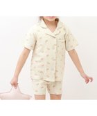 【デビロック/devirock / KIDS】の着心地やわらか 総柄開襟半袖パジャマ 人気、トレンドファッション・服の通販 founy(ファニー) ファッション Fashion キッズファッション KIDS お家時間・ステイホーム Home Time/Stay Home シャーリング Shirring パジャマ Pajamas リボン Ribbon 半袖 Short Sleeve thumbnail 003-レインボー-アイボリー|ID: prp329100004533853 ipo3291000000032372906