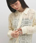 【アダム エ ロペ/ADAM ET ROPE'】の【サステナブル】クロシェライクカーディガン 人気、トレンドファッション・服の通販 founy(ファニー) ファッション Fashion レディースファッション WOMEN トップス・カットソー Tops/Tshirt カーディガン Cardigans ヴィンテージ Vintage 春 Spring カーディガン Cardigan コンパクト Compact スクエア Square スラックス Slacks デニム Denim ポケット Pocket メッシュ Mesh リラックス Relax ワイド Wide S/S・春夏 Ss・Spring/Summer おすすめ Recommend 夏 Summer 2025年 2025 2025春夏・S/S Ss,Spring/Summer,2025 thumbnail オフホワイト(15)|ID: prp329100004533873 ipo3291000000032044067