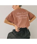 【ベイフロー/BAYFLOW】のピグメントロゴショートスリーブT 人気、トレンドファッション・服の通販 founy(ファニー) ファッション Fashion レディースファッション WOMEN おすすめ Recommend グラフィック Graphic ジャケット Jacket スラックス Slacks デニム Denim プリント Print 今季 This Season 夏 Summer 定番 Standard 春 Spring S/S・春夏 Ss・Spring/Summer thumbnail ブラウン50|ID: prp329100004533887 ipo3291000000032044136