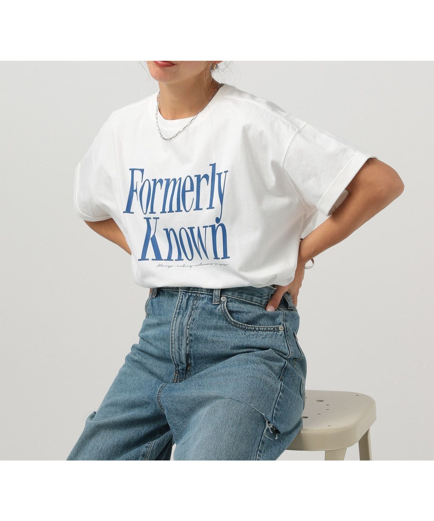 【ベイフロー/BAYFLOW】のピグメントロゴショートスリーブT インテリア・キッズ・メンズ・レディースファッション・服の通販 founy(ファニー) 　ファッション　Fashion　レディースファッション　Ladies' Fashion Online　おすすめ　Recommend　グラフィック　Graphic　ジャケット　Jacket　スラックス　Slacks　デニム　Denim　プリント　Print　今季　This Season　夏　Summer　定番　Standard　春　Spring　S/S・春夏　Ss・Spring/Summer　オフホワイト2|ID: prp329100004533887 ipo3291000000032520015