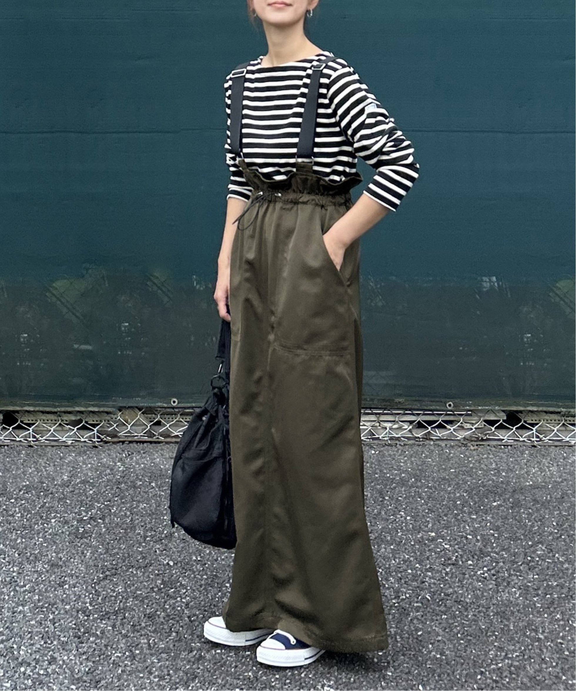 【ノッチ/notch】の【 notch. by KR 】サス付きハイウェストスカート インテリア・キッズ・メンズ・レディースファッション・服の通販 founy(ファニー) 　ファッション　Fashion　レディースファッション　Fashion for Women　スカート　Skirts　春　Spring　カットソー　Cut and Sewn Top　コラボ　Collaboration, Collab　サスペンダー　Suspenders, Braces　ジャケット　Jacket, Outerwear　ストレート　Straight, Straight Cut　トレンド　Trend, Trending Now　人気　Popular, Best Seller　ロング　Long, Long-Length　A/W・秋冬　Autumn/Winter　S/S・春夏　SS, Spring/Summer, Warm Season　おすすめ　Recommended / Our Picks　夏　Summer　2024年　2024　2024-2025秋冬・A/W　Autumn/Winter 2024–25 AW24–25　ダークオリーブ|ID: prp329100004533898 ipo3291000000033020606
