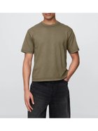 【ギャップ/GAP】のヘビーウェイト クロップドTシャツ 人気、トレンドファッション・服の通販 founy(ファニー) ファッション Fashion レディースファッション Fashion for Women トップス・カットソー Cut & Sew Tops シャツ・ブラウス・オフィスカジュアル Elegant Blouses & Button-Ups ロングTシャツ・Tシャツ Longline T-Shirts & Tees インナー Innerwear クロップド Cropped, Short Length ショート Short, Short Length ジャケット Jacket, Outerwear スリーブ Sleeve, Long Sleeve / Short Sleeve ワイド Wide, Wide Fit thumbnail DARK_OLIVE|ID: prp329100004533901 ipo3291000000033583975