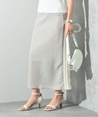 【インタープラネット/INTERPLANET】のカノコメッシュサイドラインリブナロースカート 人気、トレンドファッション・服の通販 founy(ファニー) ファッション Fashion レディースファッション WOMEN スカート Skirt テクスチャー Texture 鹿の子 Pique thumbnail ベージュ|ID: prp329100004533912 ipo3291000000032044230