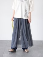 【テチチ/Te chichi】のチュールギャザースカート 人気、トレンドファッション・服の通販 founy(ファニー) ファッション Fashion レディースファッション WOMEN スカート Skirt おすすめ Recommend エアリー Airy ギャザー Gather スウェット Sweat チュール Tulle パーカー Hoodie エレガント 上品 Elegant thumbnail チャコールグレー|ID: prp329100004533914 ipo3291000000032044251