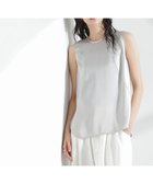 【ナノ ユニバース/nano universe】のダブルサテンノースリーブトップス 人気、トレンドファッション・服の通販 founy(ファニー) ファッション Fashion レディースファッション Ladies' Fashion Online トップス・カットソー Tops/Tshirt キャミソール / ノースリーブ No Sleeves ウォッシャブル Washable ヴィンテージ Vintage カットオフ Cut Off カーディガン Cardigan サテン Satin シルク Silk シンプル Simple ダブル Double フロント Front プリーツ Pleats ボックス Box エレガント 上品 Elegant 2025年 2025 2025春夏・S/S Ss,Spring/Summer,2025 thumbnail L.グレー1|ID: prp329100004533916 ipo3291000000032653232