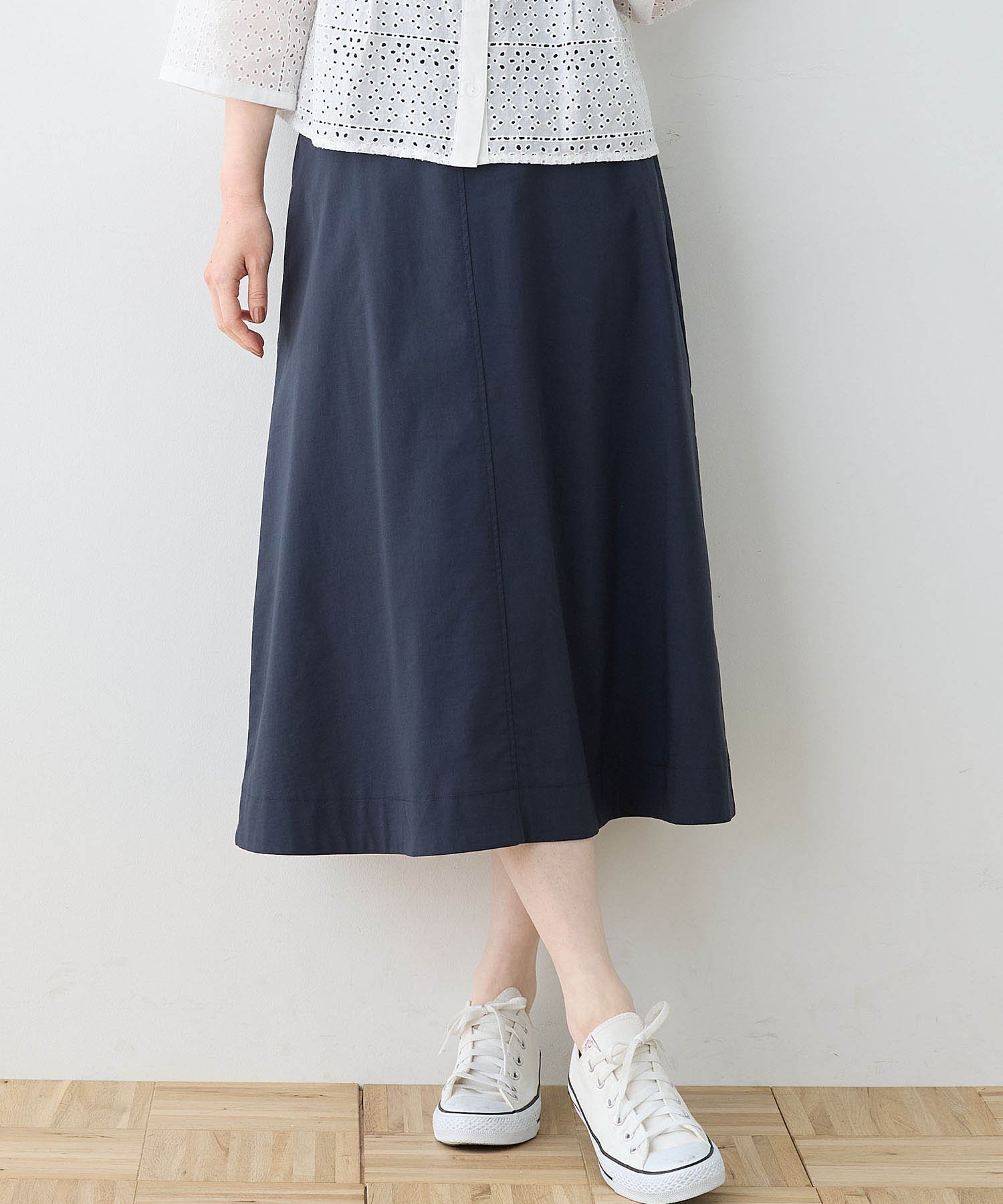 【デコイ/DECOY Since1981】のストレッチバックラッシュスカート インテリア・キッズ・メンズ・レディースファッション・服の通販 founy(ファニー) 　ファッション　Fashion　レディースファッション　WOMEN　スカート　Skirt　バッグ　Bag　ギャザー　Gather　ストレッチ　Stretch　スリット　Slit　ポケット　Pocket　ネイビー|ID: prp329100004533929 ipo3291000000032044315