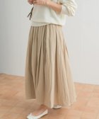 【アーバンリサーチ ドアーズ/URBAN RESEARCH DOORS】のダブルガーゼボリュームスカート 人気、トレンドファッション・服の通販 founy(ファニー) ファッション Fashion レディースファッション WOMEN スカート Skirt 2025年 2025 2025春夏・S/S Ss,Spring/Summer,2025 夏 Summer S/S・春夏 Ss・Spring/Summer thumbnail BEIGE|ID: prp329100004533934 ipo3291000000032044329