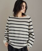 【バンヤードストーム/BARNYARDSTORM】のボーダーペーパーニット 人気、トレンドファッション・服の通販 founy(ファニー) ファッション Fashion レディースファッション WOMEN トップス・カットソー Tops/Tshirt ニット Knit Tops スリット Slit タイトスカート Tight Skirt ボーダー Border thumbnail オフホワイト×ブラック11|ID: prp329100004533941 ipo3291000000032238438