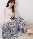 【クチュール ブローチ/Couture Brooch】の【大人可愛い・きれいめ】Springオーガンフルールスカート 人気、トレンドファッション・服の通販 founy(ファニー) ファッション Fashion レディースファッション WOMEN スカート Skirt サテン Satin シャーリング Shirring ジャージ Jersey プリント Print ポケット Pocket エレガント 上品 Elegant 楽ちん Easy thumbnail ライトグレー|ID: prp329100004533943 ipo3291000000032044364
