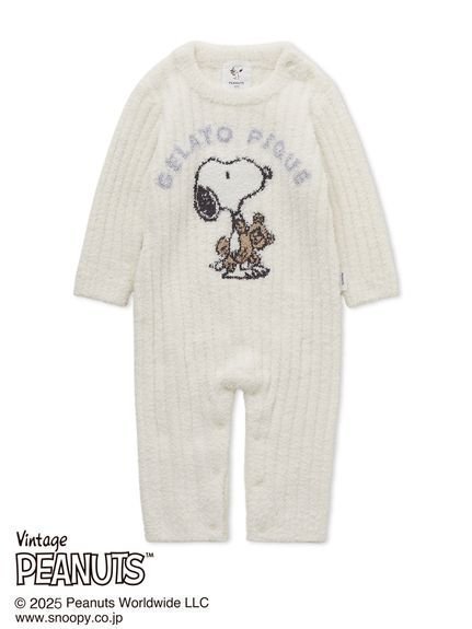 【ジェラート ピケ/gelato pique / KIDS】の【PEANUTS】【ONLINE限定カラーあり】【BABY】SNOOPY×BEAR ジャガードロンパース インテリア・キッズ・メンズ・レディースファッション・服の通販 founy(ファニー) https://founy.com/ ファッション Fashion キッズファッション Fashion for Kids |ID: prp329100004533963 ipo3291000000032690280