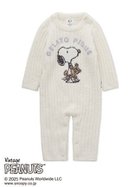【ジェラート ピケ/gelato pique / KIDS】の【PEANUTS】【ONLINE限定カラーあり】【BABY】SNOOPY×BEAR ジャガードロンパース OWHT[002]|ID: prp329100004533963 ipo3291000000032690281