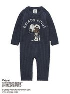 【ジェラート ピケ/gelato pique / KIDS】の【PEANUTS】【ONLINE限定カラーあり】【BABY】SNOOPY×BEAR ジャガードロンパース 【ONLINE限定カラー】NVY[089]|ID: prp329100004533963 ipo3291000000032690283