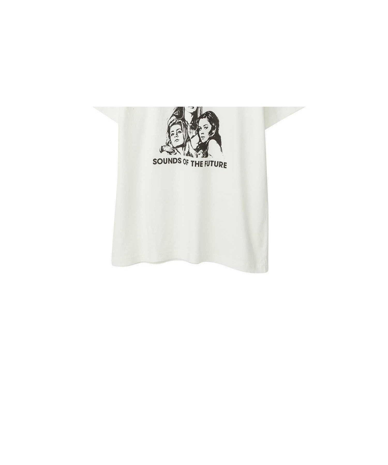 【ヒステリックグラマー/HYSTERIC GLAMOUR】のSOUND OF THE FUTURE オーバーサイズTシャツ インテリア・キッズ・メンズ・レディースファッション・服の通販 founy(ファニー) 　ファッション　Fashion　レディースファッション　WOMEN　トップス・カットソー　Tops/Tshirt　シャツ/ブラウス　Shirts/Blouses　ロング / Tシャツ　T-Shirts　アメリカン　American　白|ID: prp329100004533979 ipo3291000000032044507