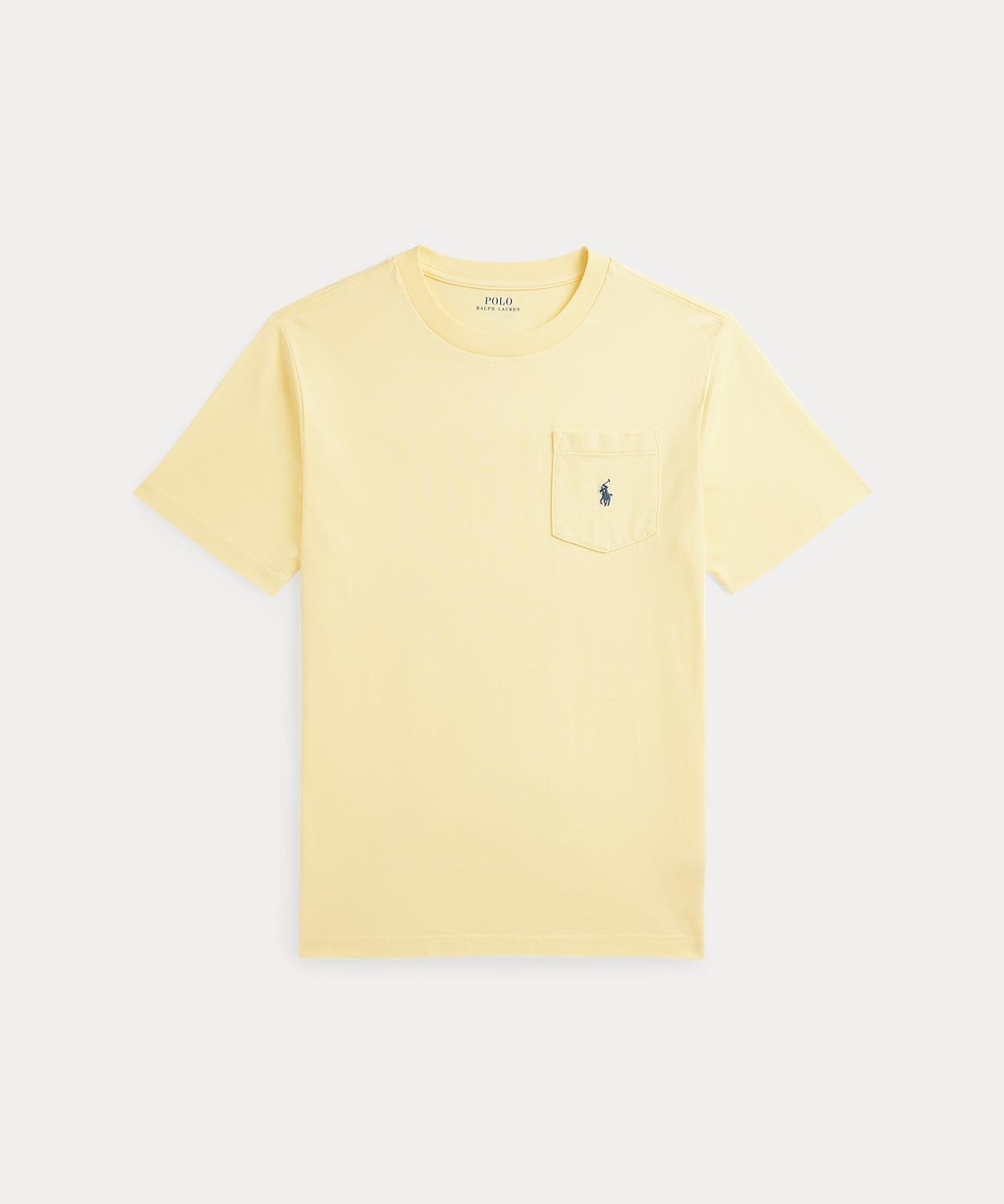 【ラルフローレン/RALPH LAUREN / KIDS】の(ボーイズ 8才~20才)コットン ジャージー ポケット Tシャツ インテリア・キッズ・メンズ・レディースファッション・服の通販 founy(ファニー) 　ファッション　Fashion　キッズファッション　KIDS　ジャージー　Jersey　パッチ　Patch　ボーイズ　Boys　ポケット　Pocket　半袖　Short Sleeve　定番　Standard　700イエロー|ID: prp329100004533980 ipo3291000000032044509