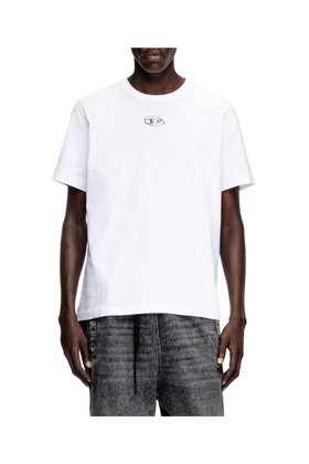【ディーゼル/DIESEL / MEN】のメンズ Tシャツ ロゴ オーバルD 人気、トレンドファッション・服の通販 founy(ファニー) ファッション Fashion メンズファッション Fashion for Men インナー Innerwear オーバル Oval Design カーディガン Cardigan, Knitwear シンプル Simple, Minimal ジャケット Jacket, Outerwear フロント Front, Front Design メンズ Men's, Menswear 定番 Standard, Basic Item |ID:prp329100004534018