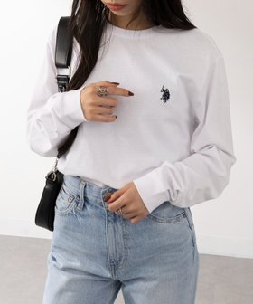 【セットアップセブン/SETUP7】のU.S. POLO ASSN./クラシカルポニー ワンポイントロゴ ロンTシャツ 人気、トレンドファッション・服の通販 founy(ファニー) ファッション Fashion レディースファッション Fashion for Women トップス・カットソー Cut & Sew Tops シャツ・ブラウス・オフィスカジュアル Elegant Blouses & Button-Ups ロングTシャツ・Tシャツ Longline T-Shirts & Tees 厚底 Platform Shoes カーゴパンツ Cargo Pants, Utility Pants スニーカー Sneakers, Trainers スポーツ Sports, Activewear スリーブ Sleeve, Long Sleeve / Short Sleeve ダウン Down, Puffer デニム Denim, Jeans Material トレンド Trend, Trending Now 定番 Standard, Basic Item 人気 Popular, Best Seller ベーシック Basic, Essential 半袖 Short Sleeve, Half Sleeve ムートン Shearling, Mouton ロング Long, Long-Length ワイド Wide, Wide Fit ワンポイント One Point, Statement Accent 再入荷 Restock / Back in Stock |ID:prp329100004534033