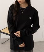 【セットアップセブン/SETUP7】のU.S. POLO ASSN./クラシカルポニー ワンポイントロゴ ロンTシャツ 人気、トレンドファッション・服の通販 founy(ファニー) ファッション Fashion レディースファッション Fashion for Women トップス・カットソー Cut & Sew Tops シャツ・ブラウス・オフィスカジュアル Elegant Blouses & Button-Ups ロングTシャツ・Tシャツ Longline T-Shirts & Tees 厚底 Platform Shoes カーゴパンツ Cargo Pants, Utility Pants スニーカー Sneakers, Trainers スポーツ Sports, Activewear スリーブ Sleeve, Long Sleeve / Short Sleeve ダウン Down, Puffer デニム Denim, Jeans Material トレンド Trend, Trending Now 定番 Standard, Basic Item 人気 Popular, Best Seller ベーシック Basic, Essential 半袖 Short Sleeve, Half Sleeve ムートン Shearling, Mouton ロング Long, Long-Length ワイド Wide, Wide Fit ワンポイント One Point, Statement Accent 再入荷 Restock / Back in Stock thumbnail BLK|ID: prp329100004534033 ipo3291000000033673453