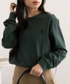 【セットアップセブン/SETUP7】のU.S. POLO ASSN./クラシカルポニー ワンポイントロゴ ロンTシャツ 人気、トレンドファッション・服の通販 founy(ファニー) ファッション Fashion レディースファッション Fashion for Women トップス・カットソー Cut & Sew Tops シャツ・ブラウス・オフィスカジュアル Elegant Blouses & Button-Ups ロングTシャツ・Tシャツ Longline T-Shirts & Tees 厚底 Platform Shoes カーゴパンツ Cargo Pants, Utility Pants スニーカー Sneakers, Trainers スポーツ Sports, Activewear スリーブ Sleeve, Long Sleeve / Short Sleeve ダウン Down, Puffer デニム Denim, Jeans Material トレンド Trend, Trending Now 定番 Standard, Basic Item 人気 Popular, Best Seller ベーシック Basic, Essential 半袖 Short Sleeve, Half Sleeve ムートン Shearling, Mouton ロング Long, Long-Length ワイド Wide, Wide Fit ワンポイント One Point, Statement Accent 再入荷 Restock / Back in Stock thumbnail GRN|ID: prp329100004534033 ipo3291000000033673467