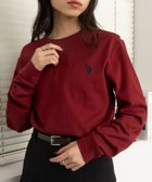 【セットアップセブン/SETUP7】のU.S. POLO ASSN./クラシカルポニー ワンポイントロゴ ロンTシャツ 人気、トレンドファッション・服の通販 founy(ファニー) ファッション Fashion レディースファッション Fashion for Women トップス・カットソー Cut & Sew Tops シャツ・ブラウス・オフィスカジュアル Elegant Blouses & Button-Ups ロングTシャツ・Tシャツ Longline T-Shirts & Tees 厚底 Platform Shoes カーゴパンツ Cargo Pants, Utility Pants スニーカー Sneakers, Trainers スポーツ Sports, Activewear スリーブ Sleeve, Long Sleeve / Short Sleeve ダウン Down, Puffer デニム Denim, Jeans Material トレンド Trend, Trending Now 定番 Standard, Basic Item 人気 Popular, Best Seller ベーシック Basic, Essential 半袖 Short Sleeve, Half Sleeve ムートン Shearling, Mouton ロング Long, Long-Length ワイド Wide, Wide Fit ワンポイント One Point, Statement Accent 再入荷 Restock / Back in Stock thumbnail WIN|ID: prp329100004534033 ipo3291000000033673470