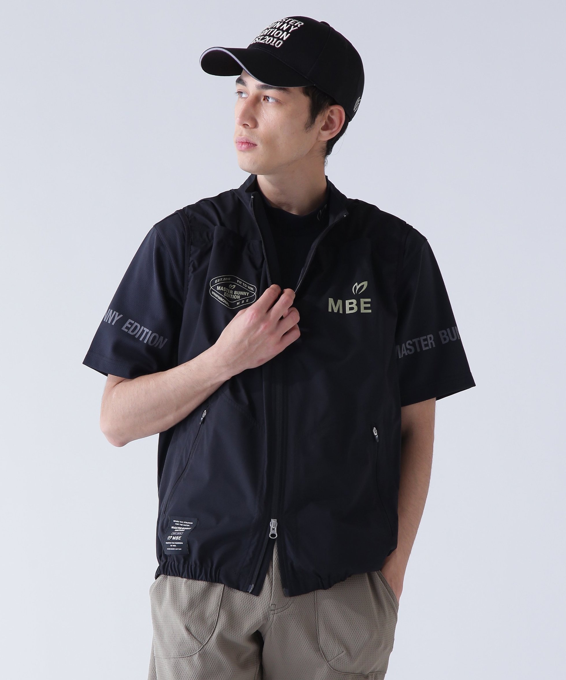 【その他のブランド/Other】のファンフルジップアップベスト インテリア・キッズ・メンズ・レディースファッション・服の通販 founy(ファニー) 　ファッション　Fashion　メンズファッション　Fashion for Men　アウトドア　Outdoor Clothing　ゴルフ　Golf　スタイリッシュ　Stylish, Fashionable　フロント　Front, Front Design　ベスト　Vest, Waistcoat　モノトーン　Monotone, Black and White　夏　Summer　軽量　Lightweight, Ultra Light　ブラック|ID: prp329100004534037 ipo3291000000032672523