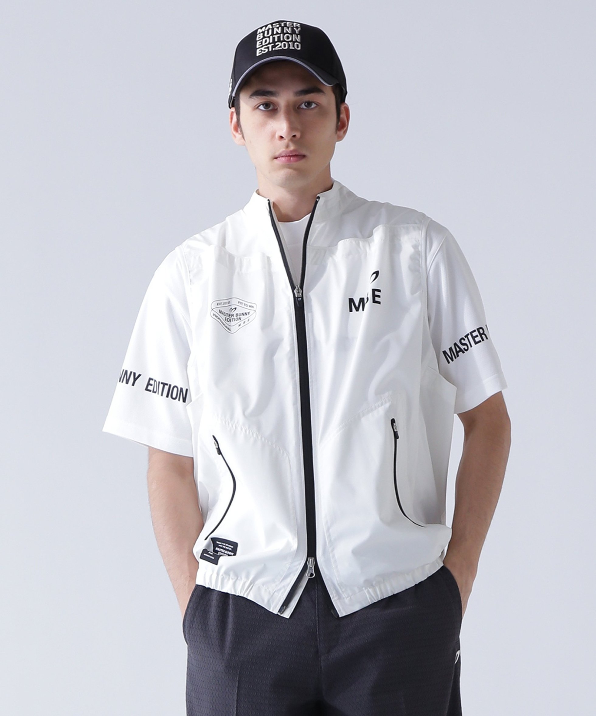 【その他のブランド/Other】のファンフルジップアップベスト インテリア・キッズ・メンズ・レディースファッション・服の通販 founy(ファニー) 　ファッション　Fashion　メンズファッション　Fashion for Men　アウトドア　Outdoor Clothing　ゴルフ　Golf　スタイリッシュ　Stylish, Fashionable　フロント　Front, Front Design　ベスト　Vest, Waistcoat　モノトーン　Monotone, Black and White　夏　Summer　軽量　Lightweight, Ultra Light　ホワイト|ID: prp329100004534037 ipo3291000000032672524