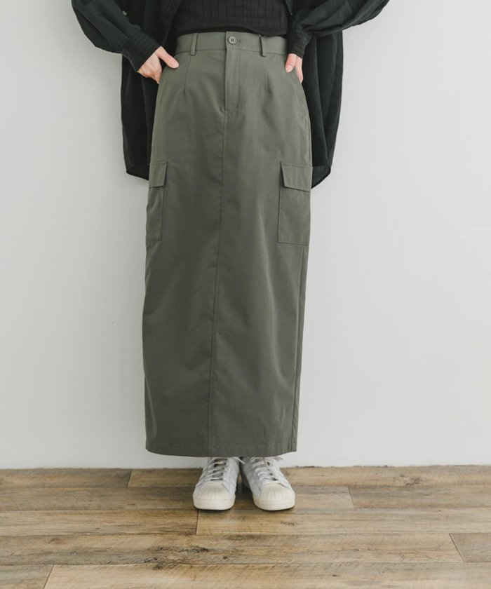 【その他のブランド/Other】のアウトポケットロングスカート インテリア・キッズ・メンズ・レディースファッション・服の通販 founy(ファニー) https://founy.com/ ファッション Fashion レディースファッション Fashion for Women スカート Skirts ロングスカート Long Skirts / Maxi & Midi Skirts 2025年 2025 2025春夏・S/S Spring/Summer 2025 SS25 シンプル Simple, Minimal トレンド Trend, Trending Now ポケット Pocket, Pocket Detail 今季 This Season, Current Season 夏 Summer S/S・春夏 SS, Spring/Summer, Warm Season |ID: prp329100004534038 ipo3291000000032761252