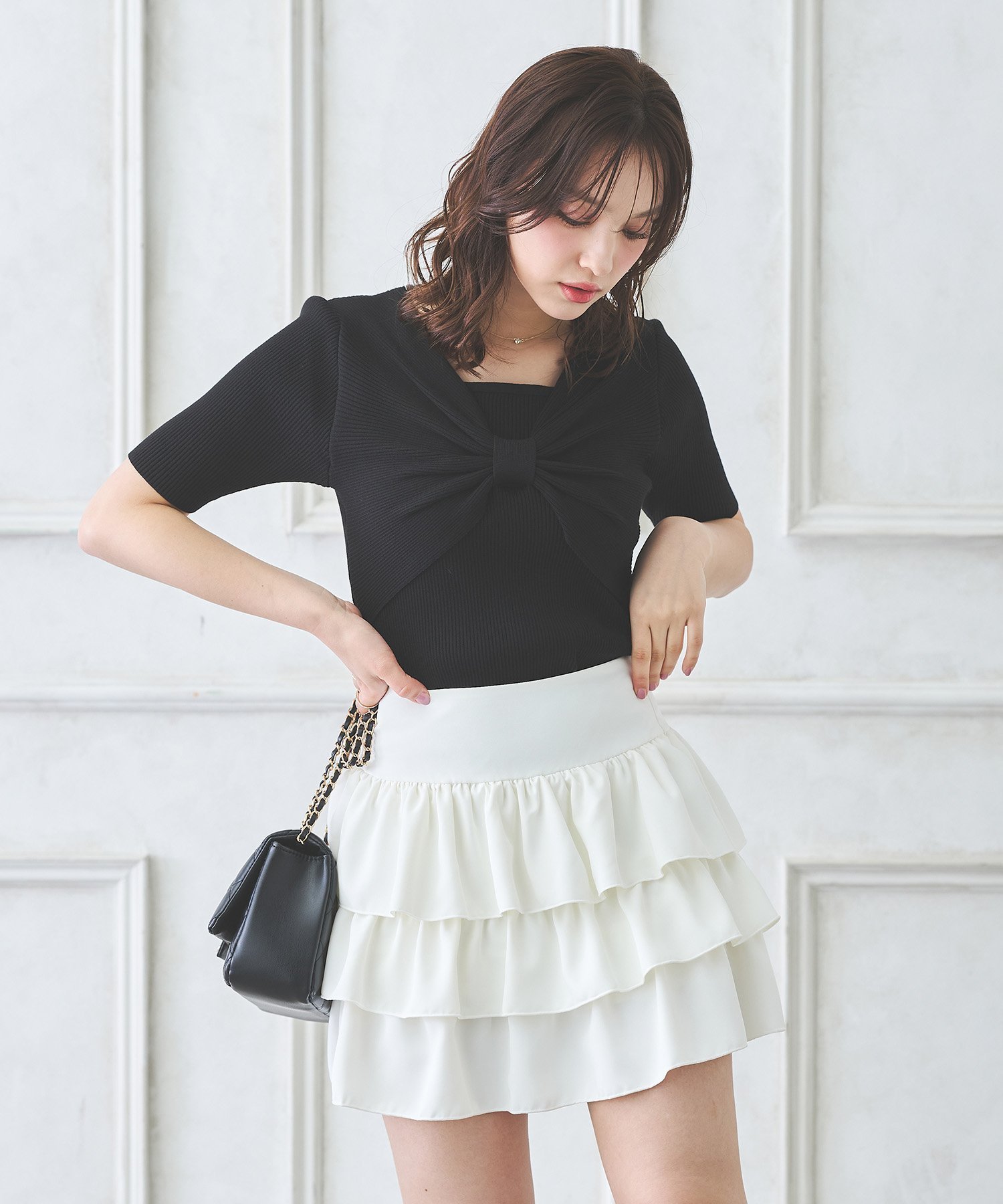 【イング/INGNI】のINGNI/Peフリルミニスカパン 人気、トレンドファッション・服の通販 founy(ファニー) 　ファッション　Fashion　レディースファッション　WOMEN　サイドジップ　Side Zip　スマホ　Smartphone　バランス　Balance　フィット　Fit　フリル　Frills　 other-1|ID: prp329100004534059 ipo3291000000032044810